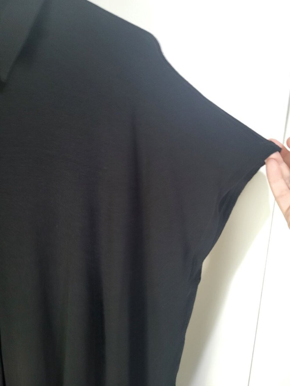 Eileen Fisher Women's S Shirt Dress Tunic Collar Button Up Lagenlook Minimalist - Picture 5 of 9